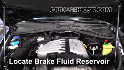 2004 Volkswagen Touareg V6 3.2L V6 Brake Fluid Add Fluid